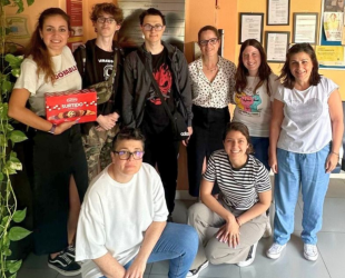 equipo SIFU Aragón con estudiantes de erasmus de Mundus